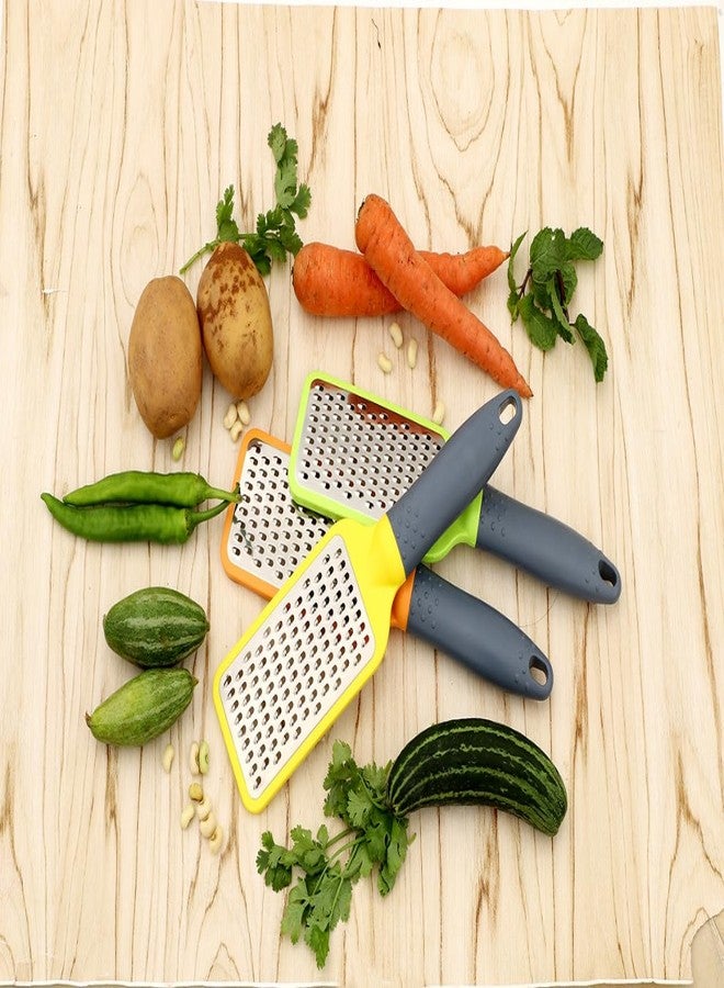 Tosmy Cheese Grater, vegetable - Colour May Vary, 1 Piece - Image 2